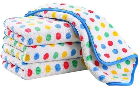 5 Pieces Microfiber Towel Set, Multi-Color for Multi-Use - Microfiber Cleaning Cloth for Car, Kitchen, Glass - Double-Sided Cloths for Drying and Polishing, Thick and Super Absorbent, Kitchen Cleaning Cloth for Glass and Wood - Silk Cloths for Dusting, Cleaning Cloth for Glass, Wood Polishing - Microfiber Kitchen Towels - Microfiber Towel - Microfiber Cloth - Microfiber Cloth