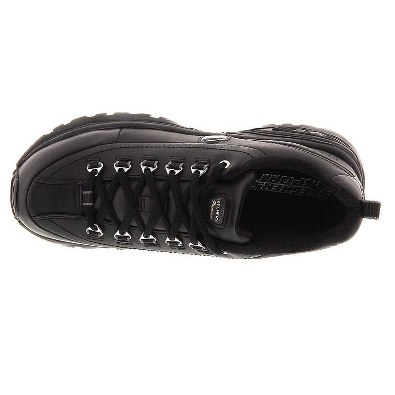 SKECHERS حذاء رياضي نسائي بريميوم-واسع من سكيشرز، أسود، 10 W US - Image 3