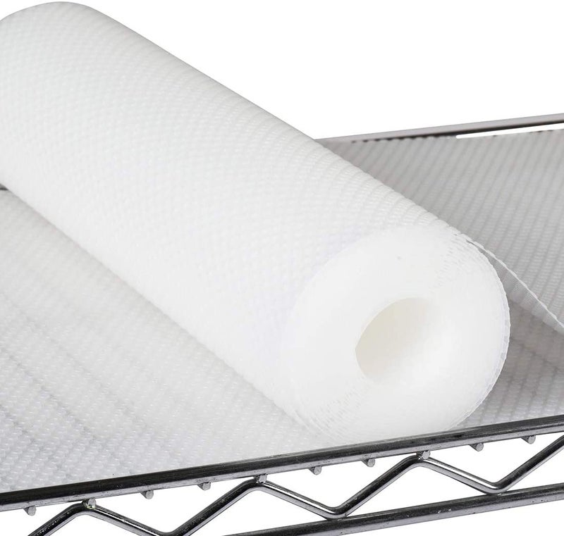 PABUSIOR Thicken Wire Shelf Liner - Transparent Pantry Shelf Liners, Waterproof Shelves Liners 11.5 Inch x 157 Inch, Easy to Cut Kitchens Drawer Liner - Image 1