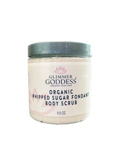 glimmer goddess Glimmer Goddess Organic Lavender Lemon Whipped Sugar Scrub  95 oz  Organic Cane Sugar with Coconut Oil  Agave  Exfoliating Hydrating Natural Glow  Vegan CrueltyFree 