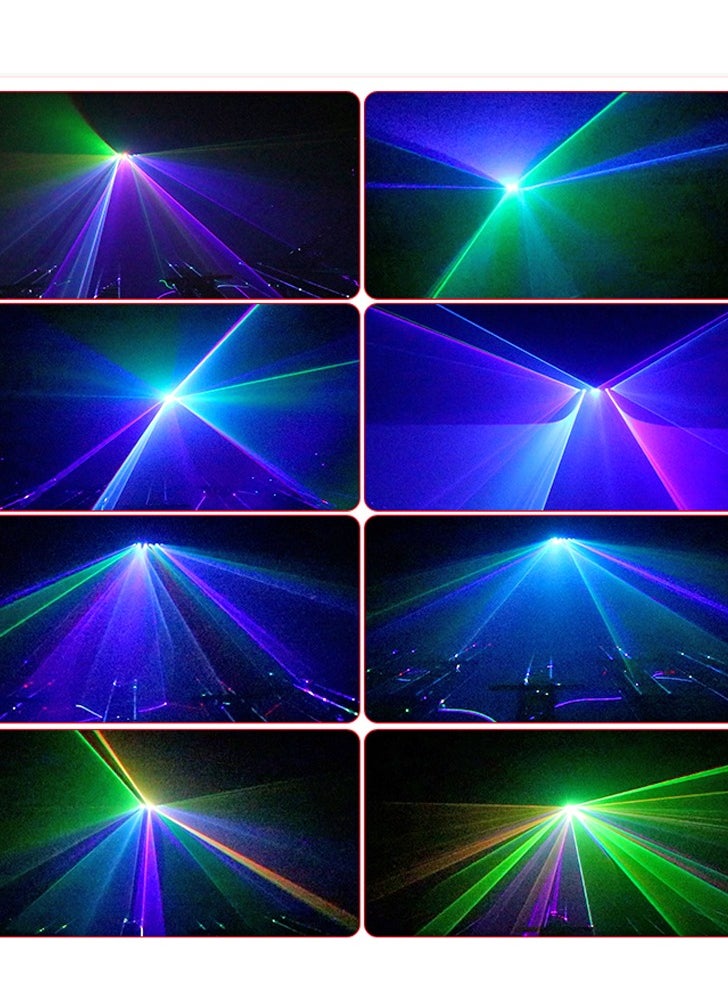 Generic Party laser light, 6 lenses, 7 colors, curved  - Image 5