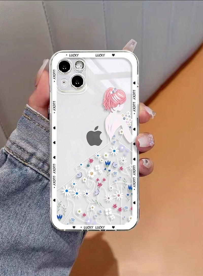 Loquat Back Cover Printed TPU Protective Mobile Phone Case for iPhone