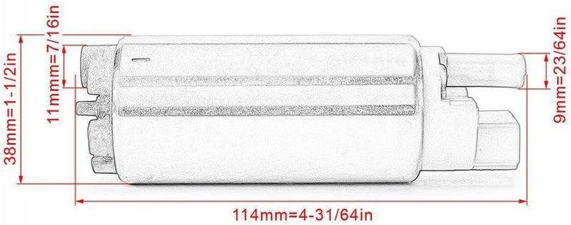 QASULER High Pressure Motorcycle Fuel Pump - Image 2
