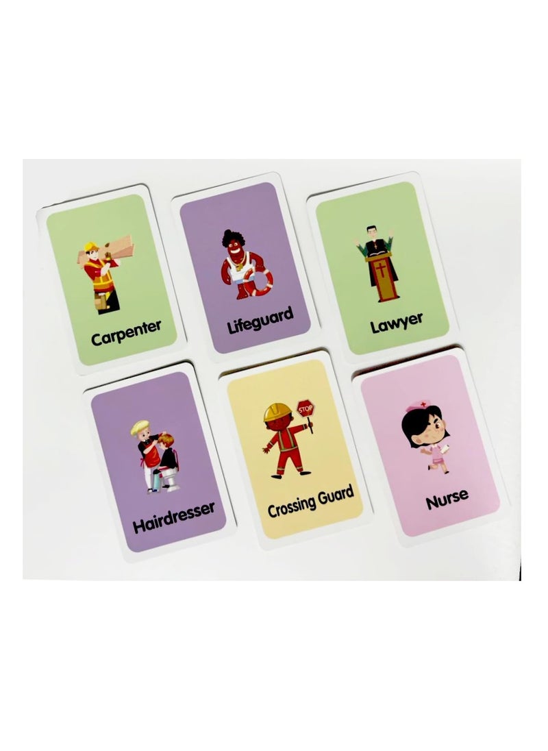 ECVV 36Pcs Double-Sided Flash Cards for Kids Early Learning | Learning Flashcards Fun Learning and Educational Kids Cards-1 set -36pcs Educational Kids Cards..  - Image 3