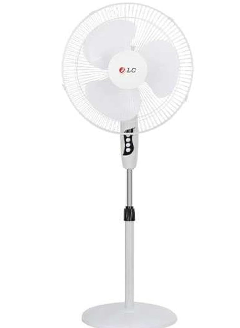 LC Vertical Stand Fan – 45W Silent Energy-Saving Fan with 3-Speed Settings & 2-Year Warranty - Image 2