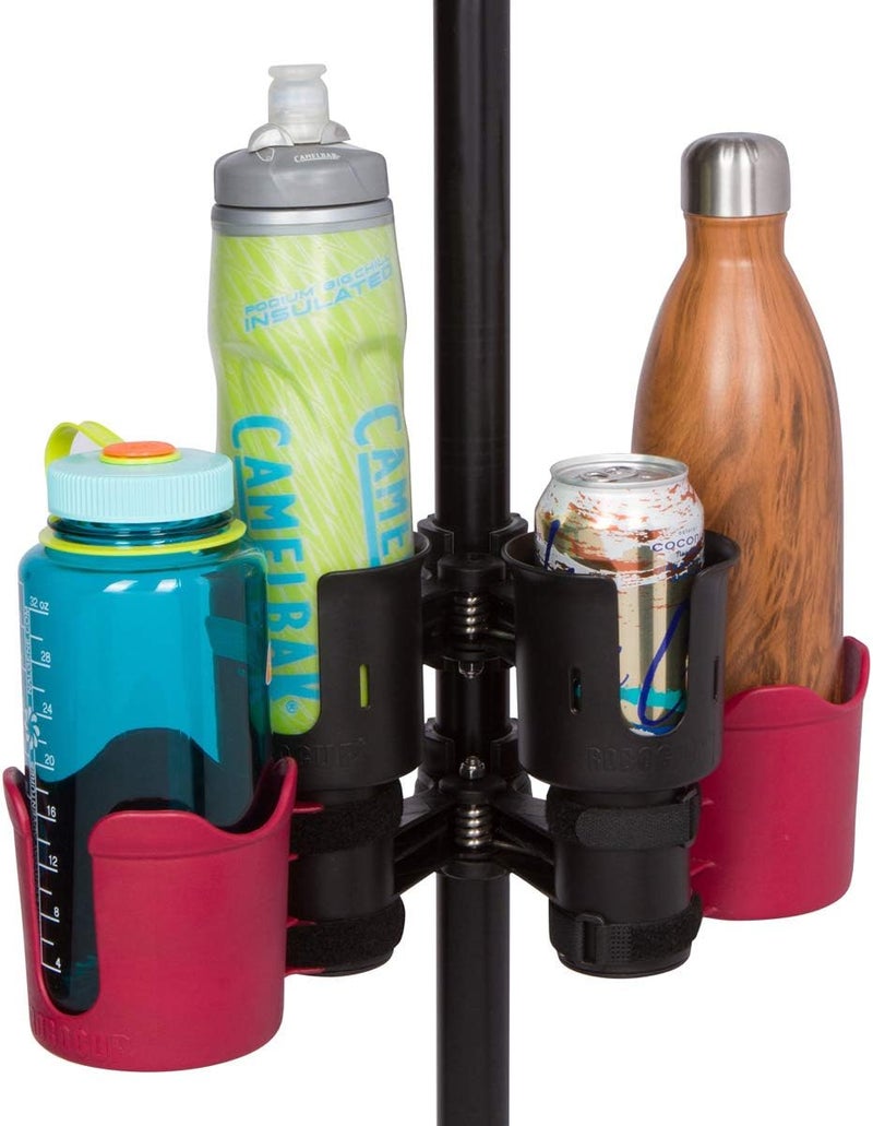 ROBOCUP Plus, (RED), Add-On Accessory XL Extension Cup Holder, Larger Drink Capacity, Perfect for Boats, Golf Carts, Walkers, Wheelchairs and Work. (Includes 1) - Image 3