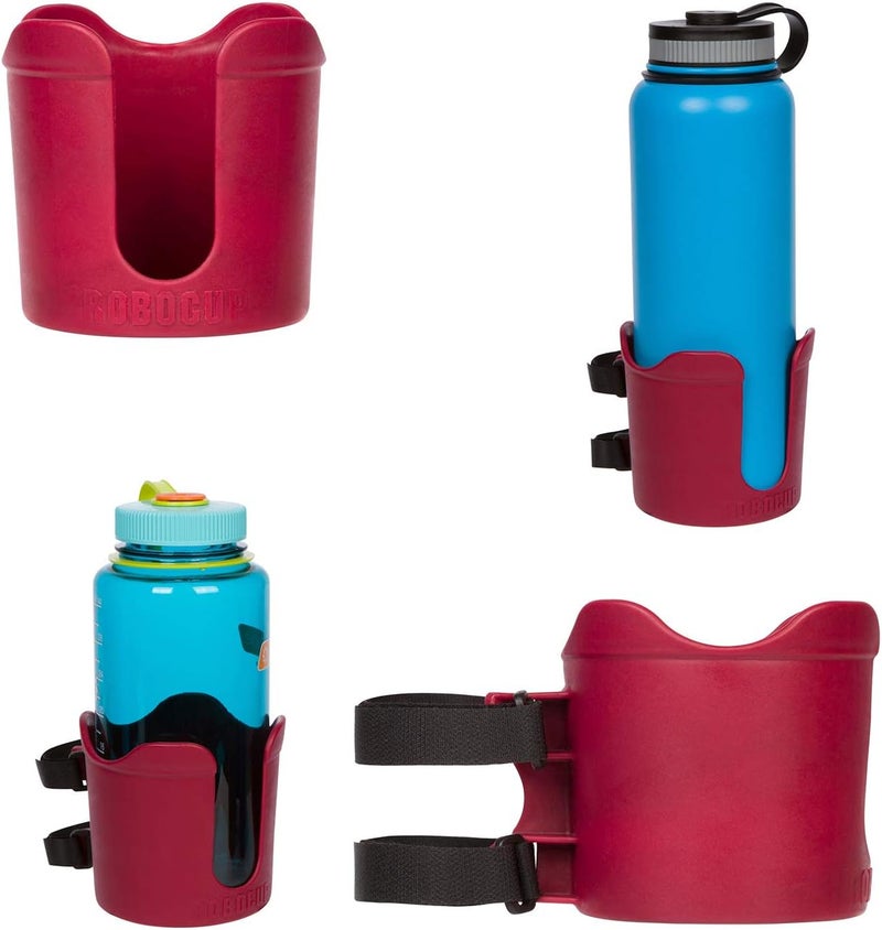 ROBOCUP Plus, (RED), Add-On Accessory XL Extension Cup Holder, Larger Drink Capacity, Perfect for Boats, Golf Carts, Walkers, Wheelchairs and Work. (Includes 1) - Image 1