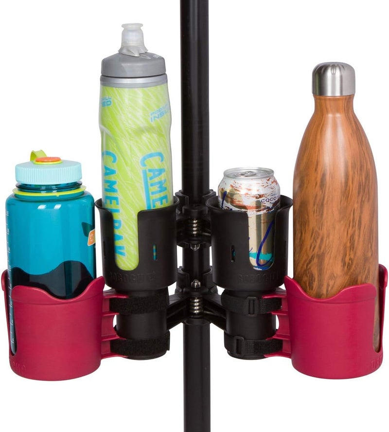 ROBOCUP Plus, (RED), Add-On Accessory XL Extension Cup Holder, Larger Drink Capacity, Perfect for Boats, Golf Carts, Walkers, Wheelchairs and Work. (Includes 1) - Image 2