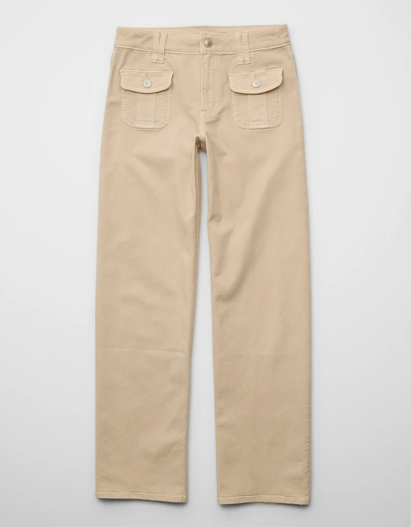 American Eagle  AE Stretch Low-Rise Flare Pant for Women | Best Price UAE