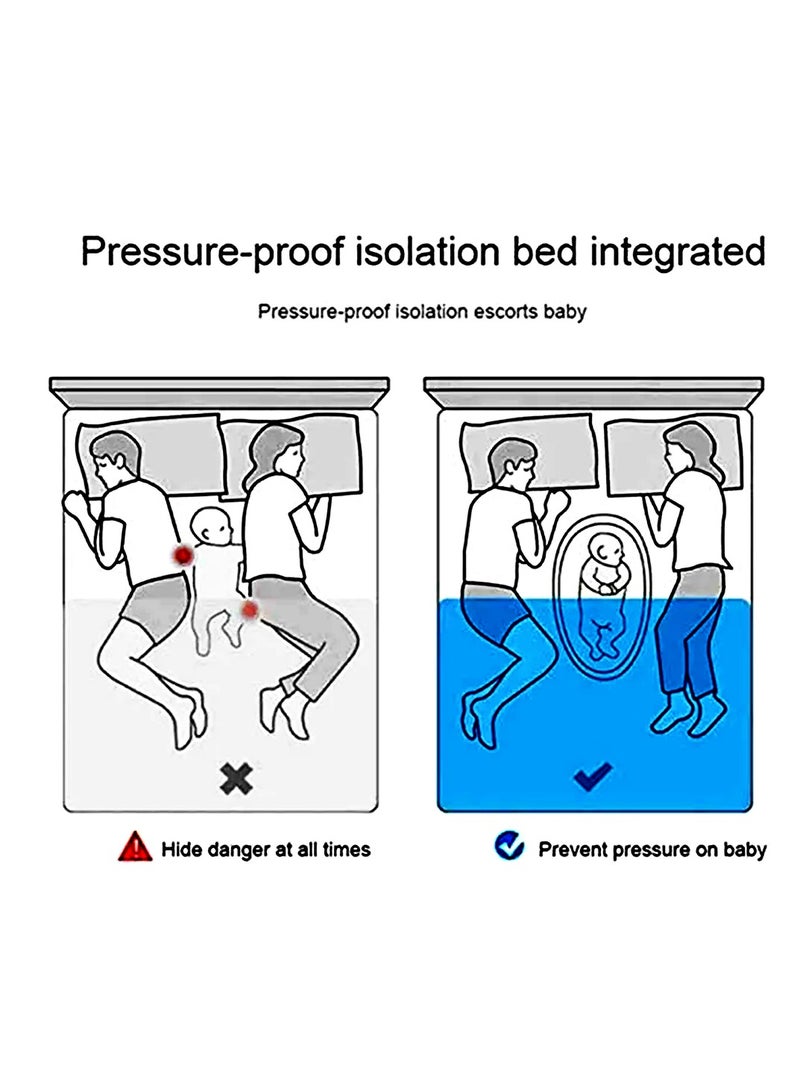 STAR BABiES Star Babies Pack of 2 (Baby Sleeping Pod with Smart bathtub) - Grey/Grey  - Image 5