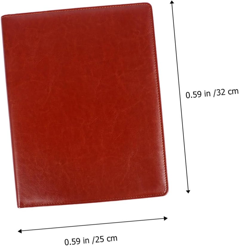 NUOBESTY Business Folder Manila Document Holder Office File Folders Clip for School Binder Storage - Image 2