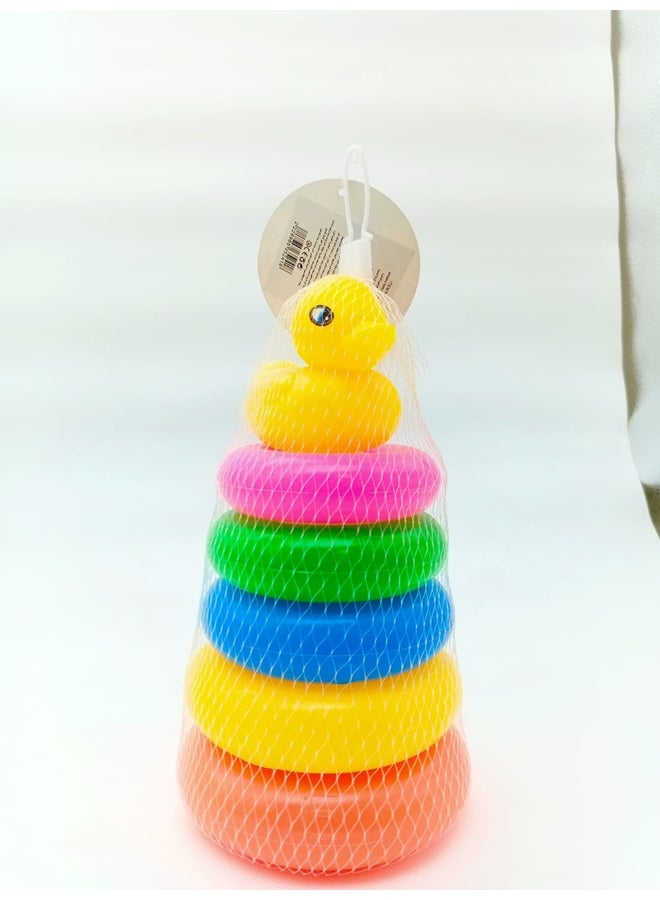 Genaric Stacking Rings Toy with Cute Duck - Fun & Educational!