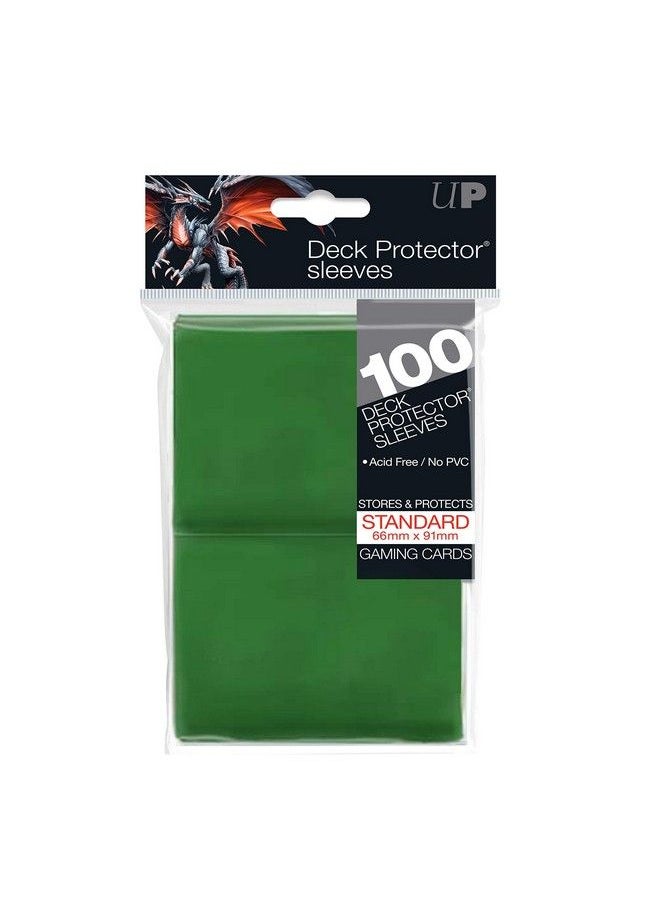Ultra Pro Standard Solid Green Deck Protector Sleeves For Gaming Cards (200 Count)  - Image 3