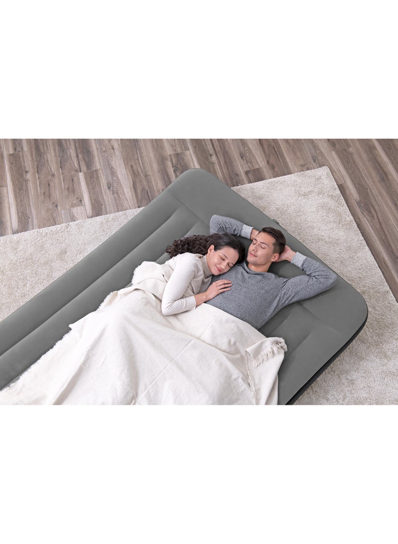 بست واي بيست واي، مرتبة هوائية تريتك كوين، مضخة تيار متردد مدمجة 2.03 م × 1.52 م × 30 سم #67464 - Image 5