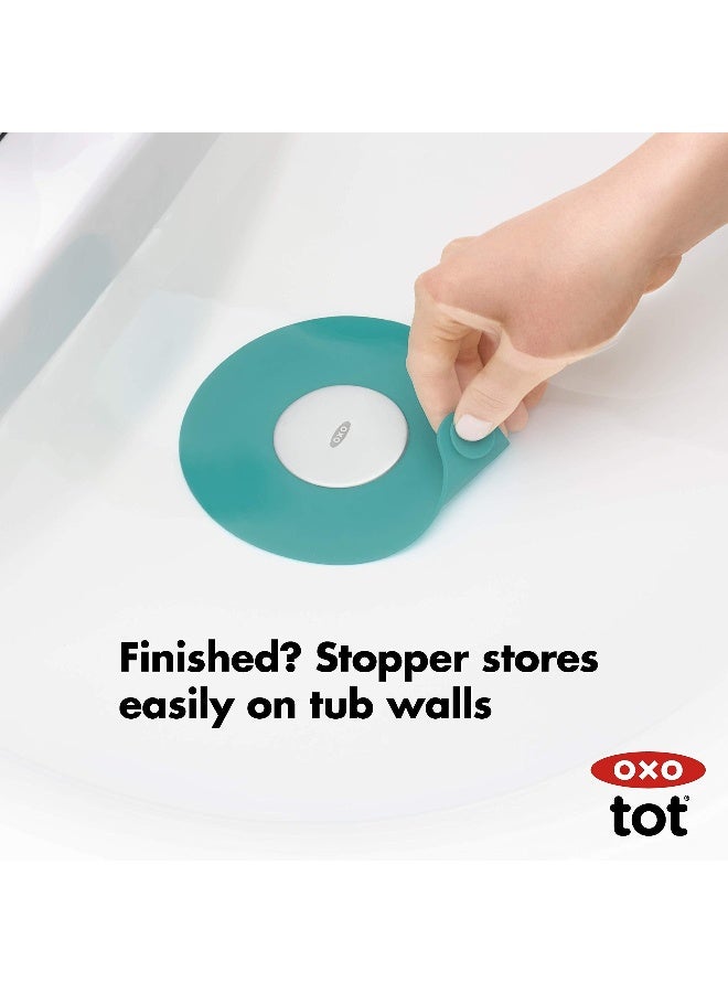 OXO Tot Drain Stopper - Teal - Image 5