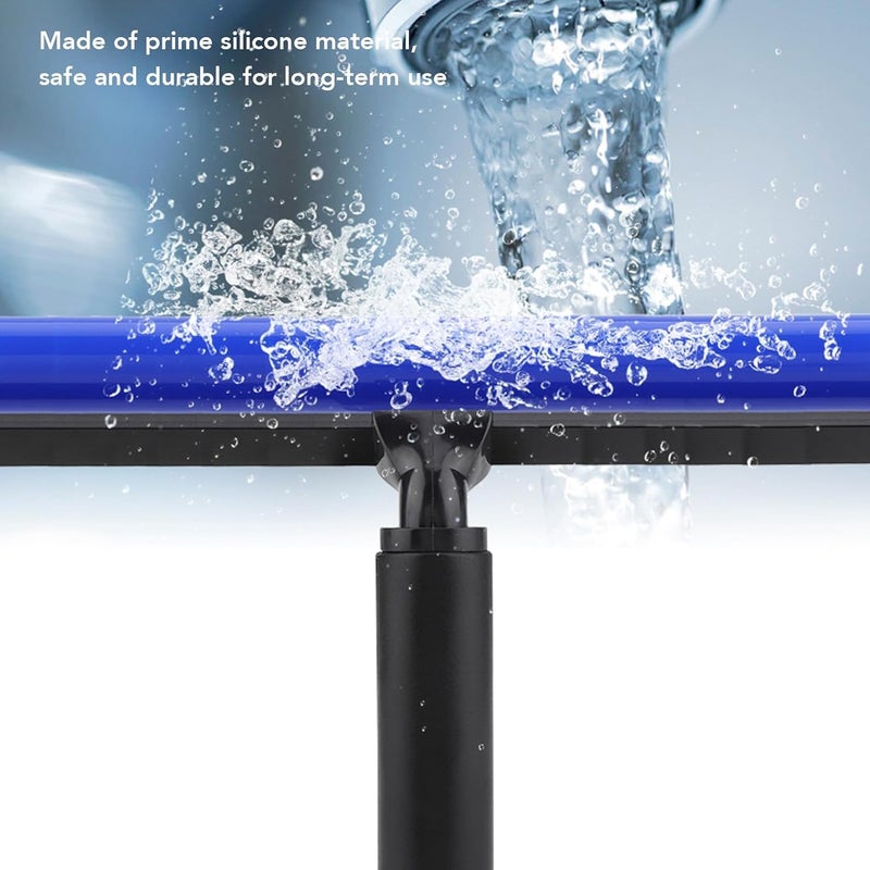 aqxreight Static Roller Dust Removal Cleaner - Super Sticky Blue Silicone Roller with Black Handle for Efficient Dust and Hair Cleaning - Ideal for Home and Professional Use (24 Inch) - Image 3