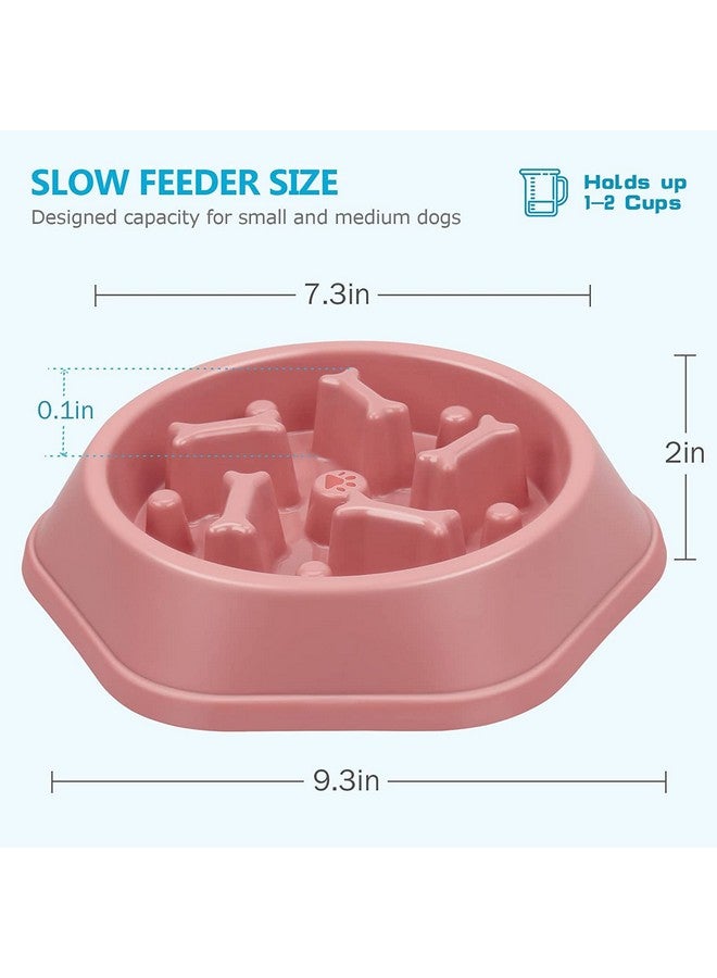 Anti-Chocking Slow Feeding Dog Bowl, Interactive Bloat Stop Bowl Dishes Non-Slide Dog Lick Treat Bowl | Dog Puzzle Bowl (Color As Per Available) - Pack Of 1 - Image 2