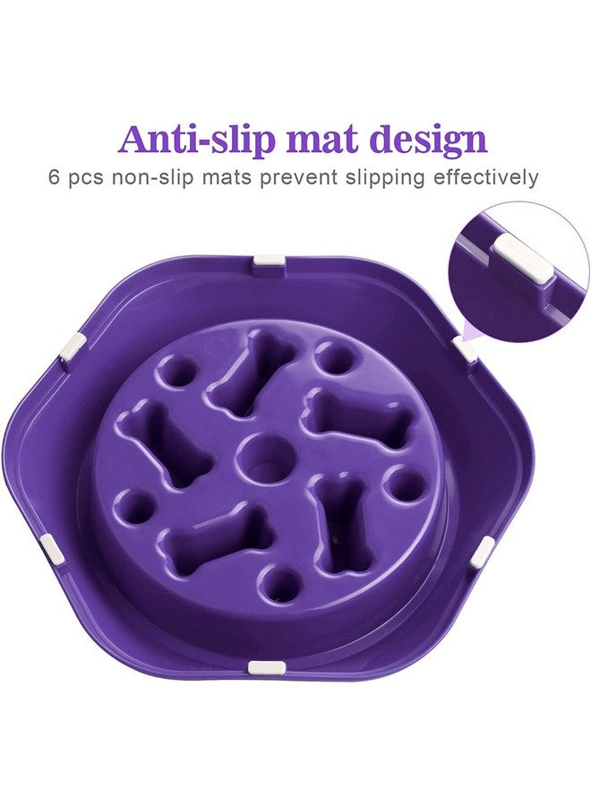 Anti-Chocking Slow Feeding Dog Bowl, Interactive Bloat Stop Bowl Dishes Non-Slide Dog Lick Treat Bowl | Dog Puzzle Bowl (Color As Per Available) - Pack Of 1 - Image 5