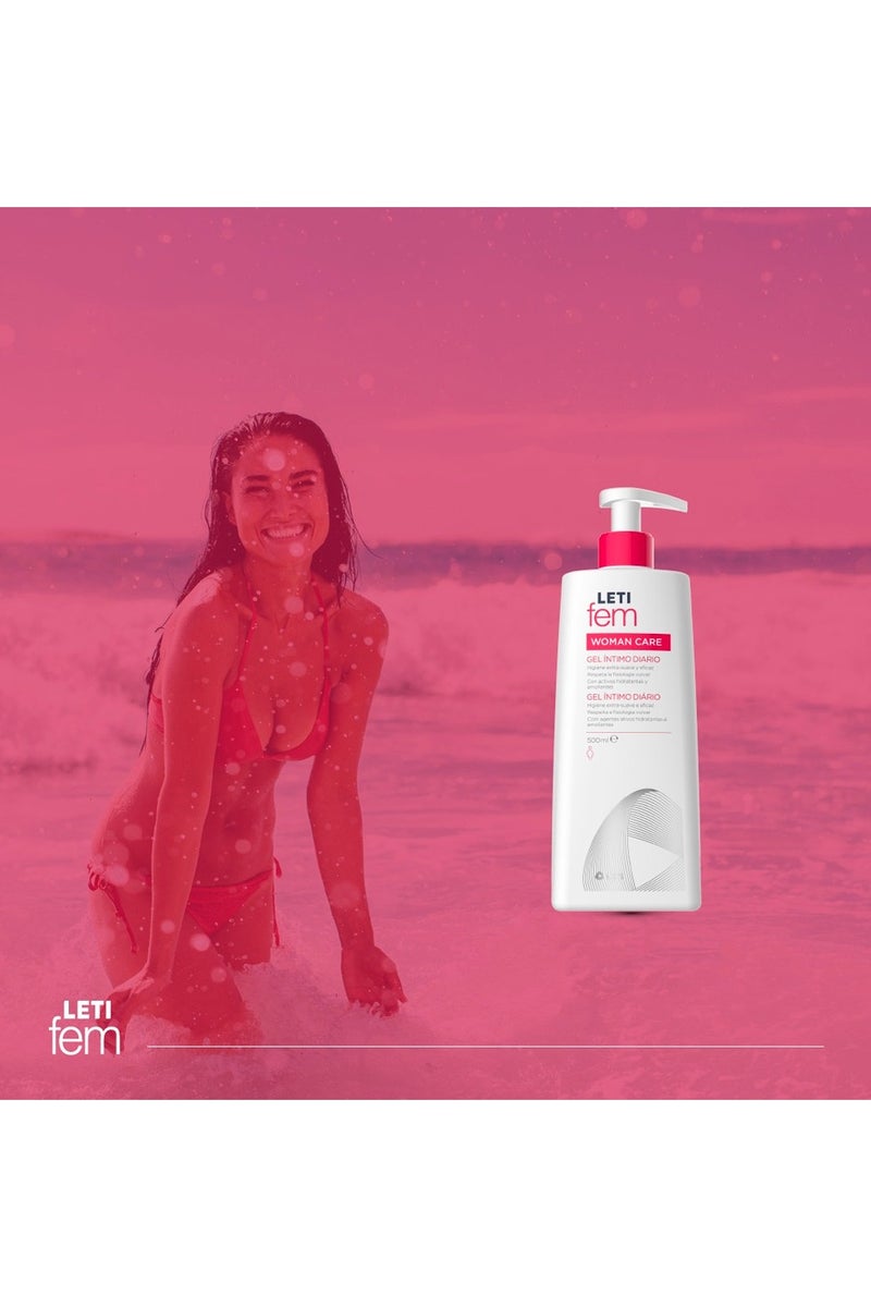 Leti Letifem Woman Care Daily Intimate Gel 500ml - Image 2
