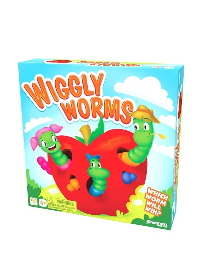Pressman Wiggly Worms Game  Color Matching Memory Preschool Game Kids Ages 4 and Up - Image 3