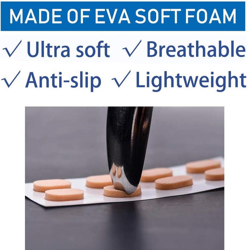 SAIGO Soft Foam Nose Pads Self Adhesive Non-Slip Eyeglass Nose Pads, Thin Nosepads for Eyeglasses Sunglasses Glasses,12Pairs,1.5MM Skin Color - Image 2
