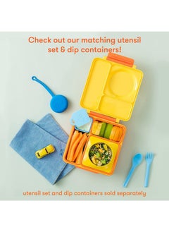 Omielife Omie Box Kids Bento Box with Insulated Thermos-Sunshine  - Image 3