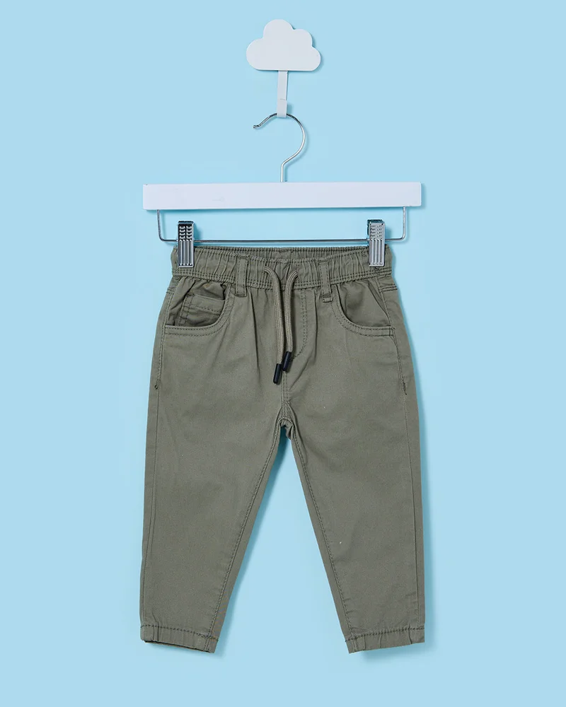 ردتاغ Infant Boys Green Casual Trousers