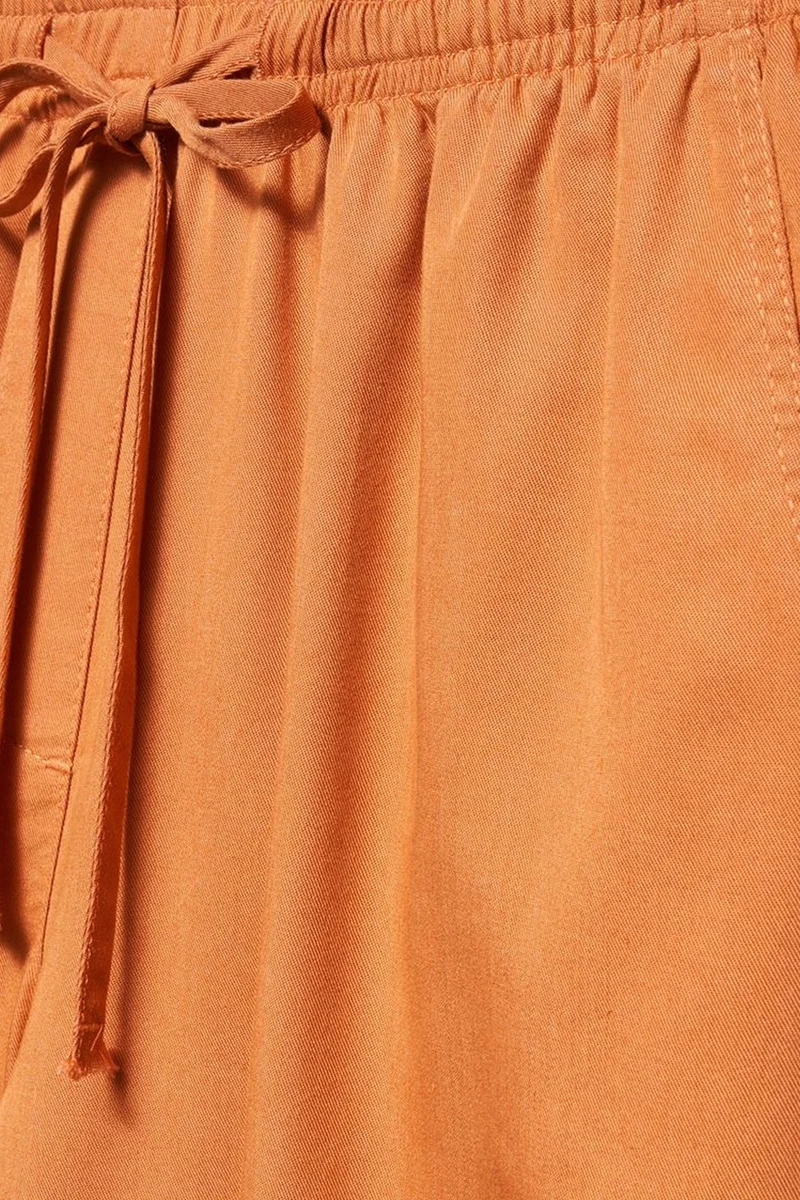 Dilvin Pale Orange DILVIN Women's Tencel Wide-Leg Trousers for Women | Best Price UAE