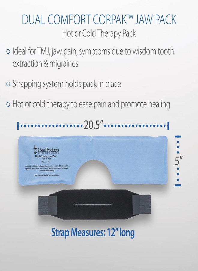 Core Products Dual Comfort Corpak Hot and Cold Therapy - Jaw Wrap - Image 4