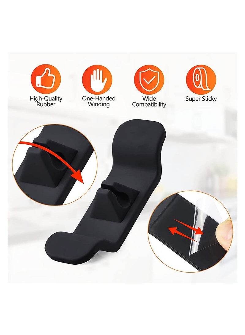 6-piece Cord Organizer Cord Wrap Hook Cord Holder Cable Organizer for Storage Small Kitchen Appliances  - Image 3
