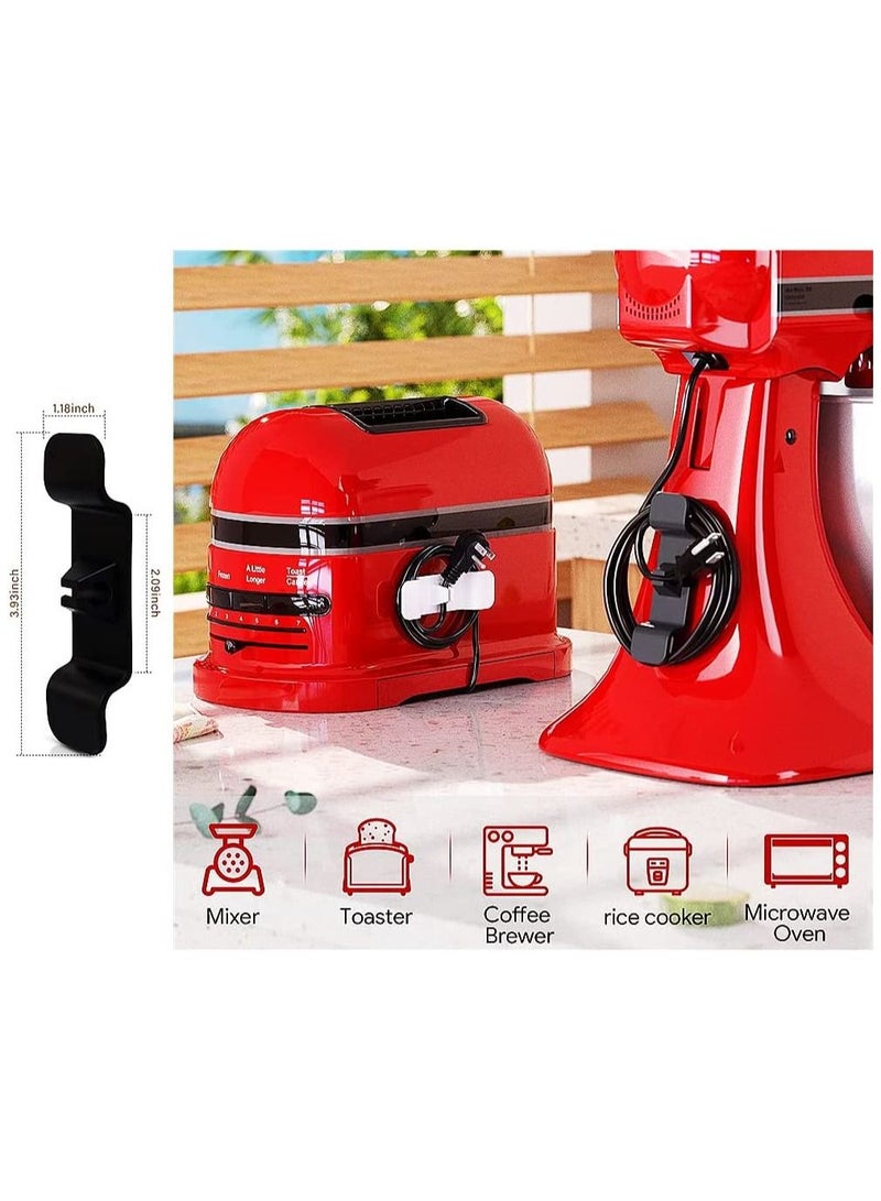 6-piece Cord Organizer Cord Wrap Hook Cord Holder Cable Organizer for Storage Small Kitchen Appliances  - Image 5