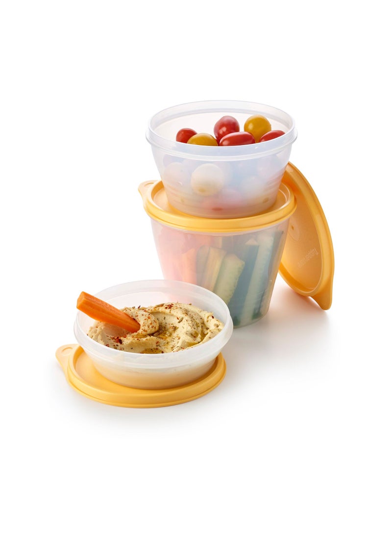 Tupperware طقم وعاء يومي (240 مل + 500 مل + 800 مل) - Image 2