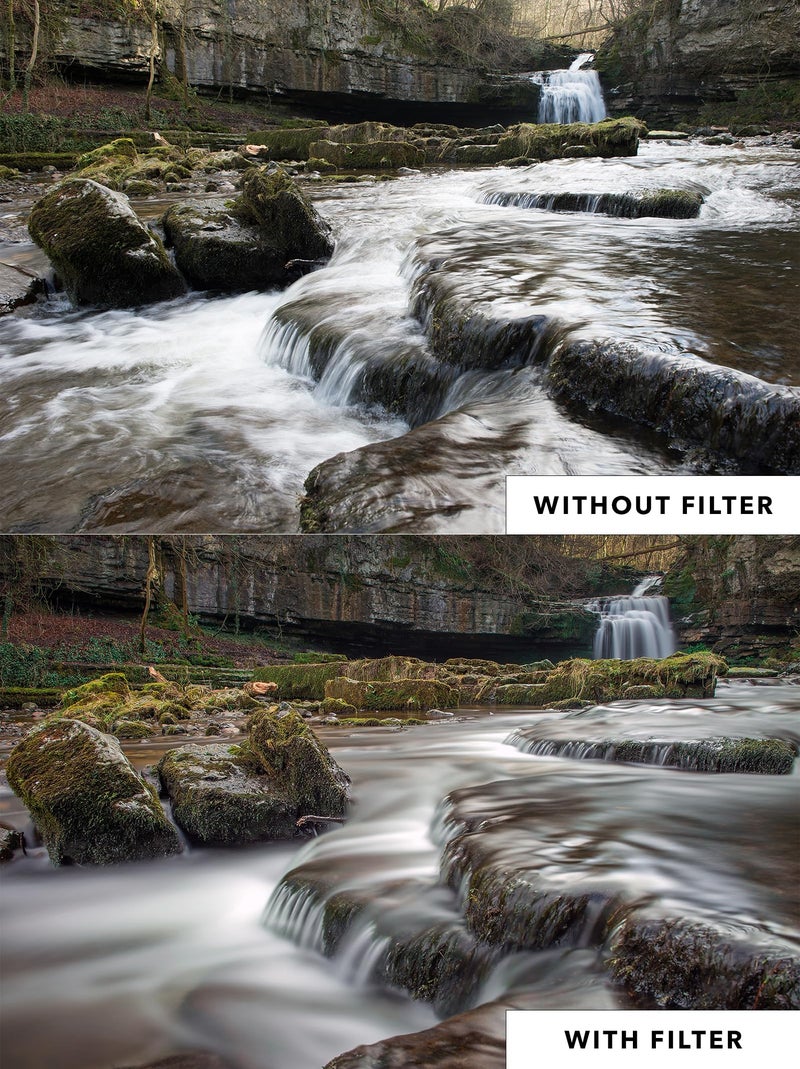 Tiffen 72VND 72mm Variable Neutral Density Camera Filter|2 to 8-Stop|Light Control|Film and Digital/Video/Photography - Image 3
