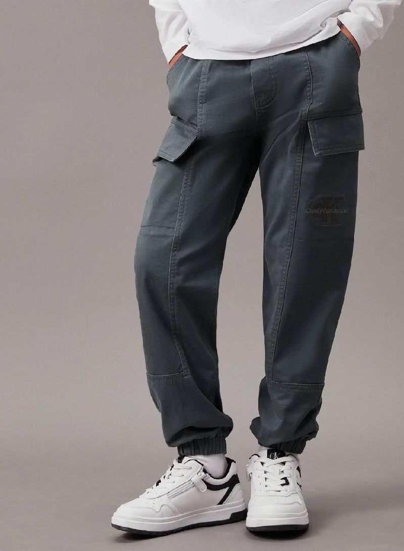 Calvin Klein Jeans Woven Cargo Trousers - Image 1