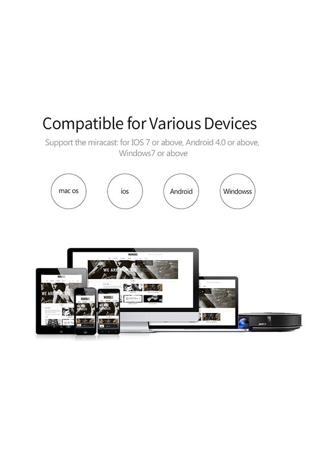 G5 Plus 2.4G/5G WiFi Display Receiver V6566 Black - Image 4