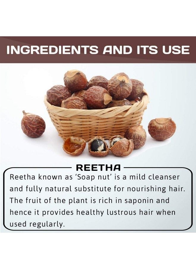 Natural Health Products - 100% Reetha Powder For Hair Scalp Treatment Hair Growth And Conditioning For Hair Pack ; Excellent Hair Conditioner & Cleanser (200G) - Image 1