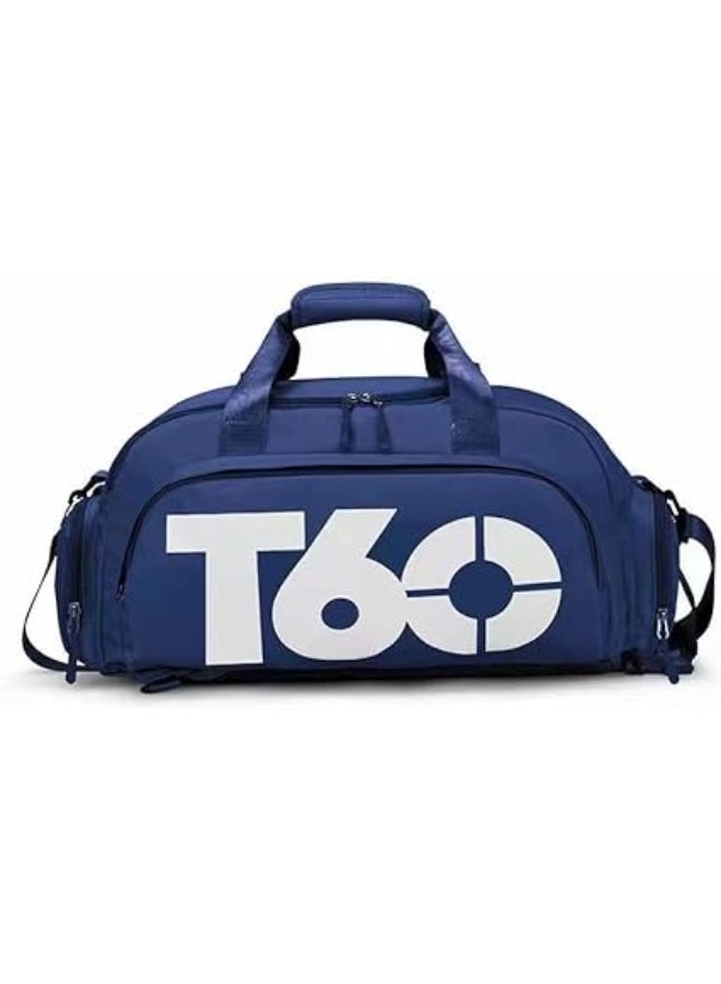 The T60 sports bag for men and women is waterproof, a versatile sports bag suitable as a travel bag or gym bag.
