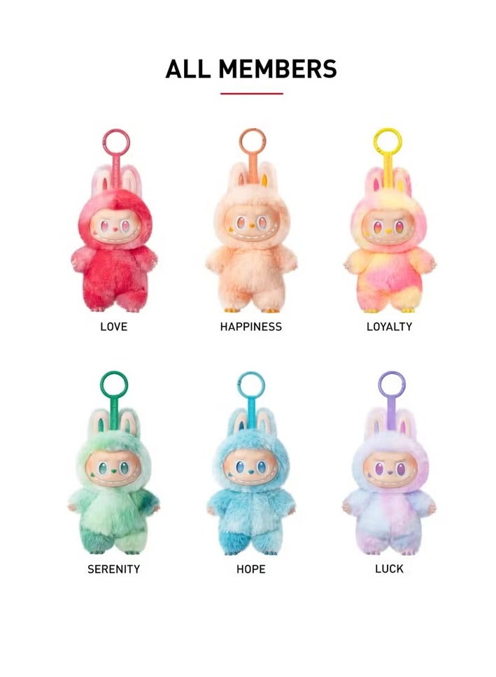 LABUBU Labubu The Monsters Loyalty Edition – 17cm Soft Plush Collectible Toy with Key Accessory - Image 4