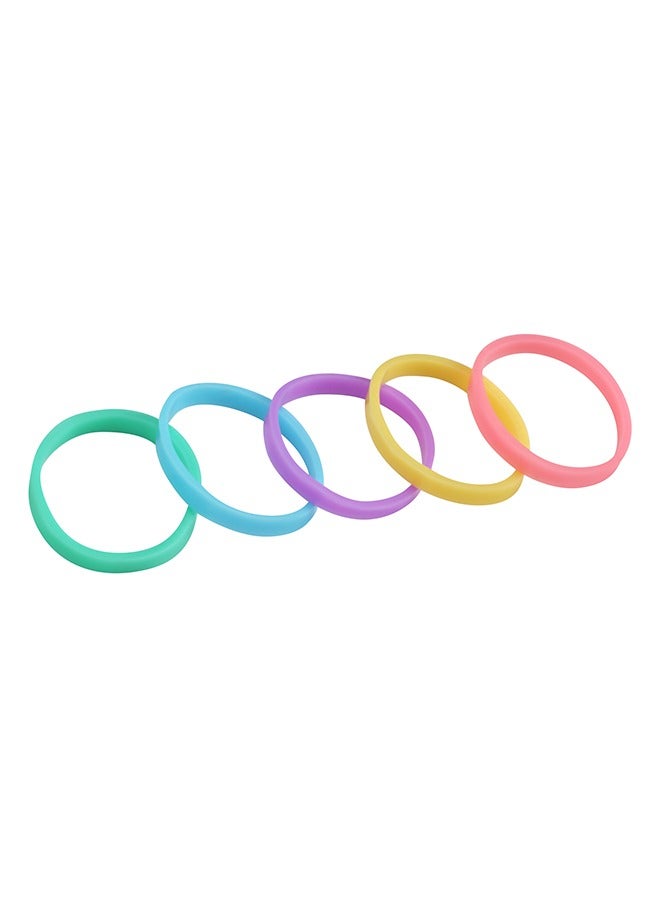 LAWAZIM Colorful Rubber Band Set | General Purpose Elastic Stretchable Bands Sturdy Rubber Bands for Home, Office, School, Stationery Supplies - Image 4