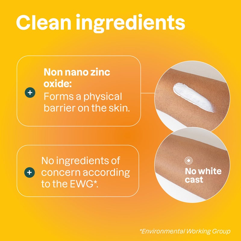 ATTITUDE Mineral Sunscreen with Zinc Oxide, SPF 30, EWG Verified, Broad Spectrum UVA/UVB Protection, Dermatologically Tested, Vegan, Tropical, 5.2 Ounces - Image 3