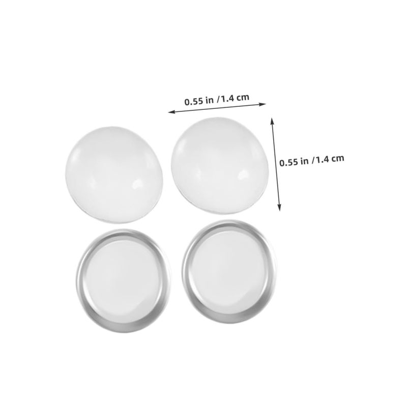 Clear Decorative Marbles for Vases Crafts Fish Tanks Home Decor Polished Pebbles - Image 3