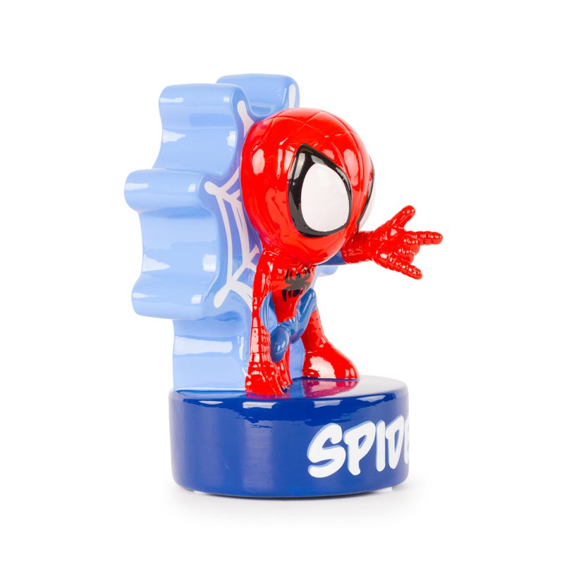 Jay Franco Marvel Spidey & His Amazing Friends Ceramic Piggy Bank - Kids Room Decor & Superhero Coin Bank - Children's Learning Resource - Image 2