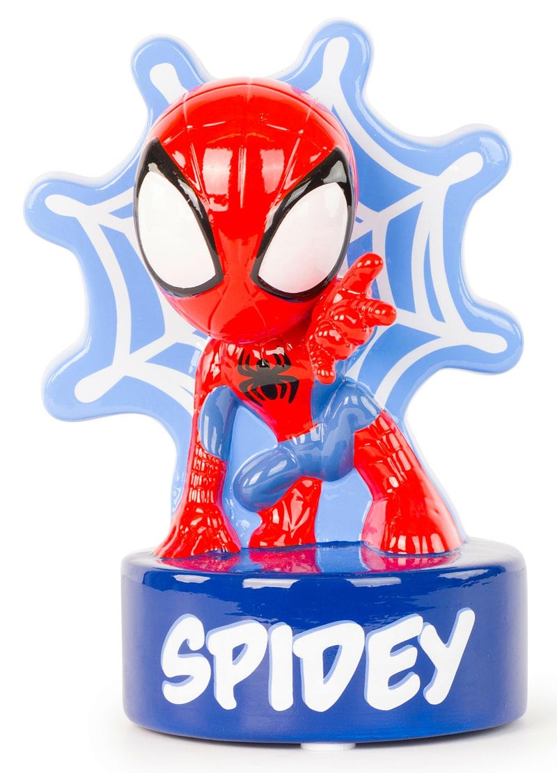 Jay Franco Marvel Spidey & His Amazing Friends Ceramic Piggy Bank - Kids Room Decor & Superhero Coin Bank - Children's Learning Resource - Image 1