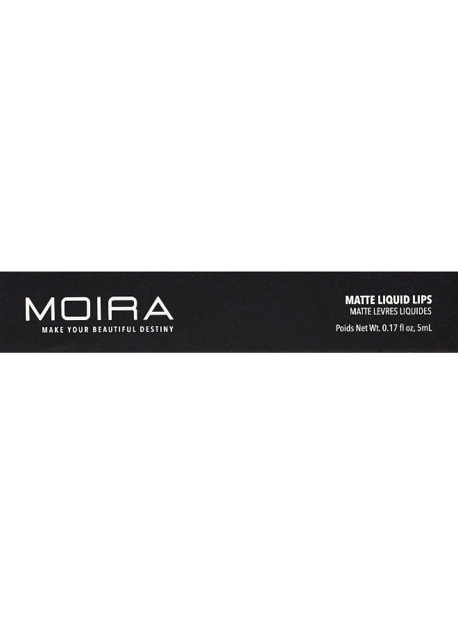 moira Matte Liquid Lips ( 009, Tickle ) - Image 2