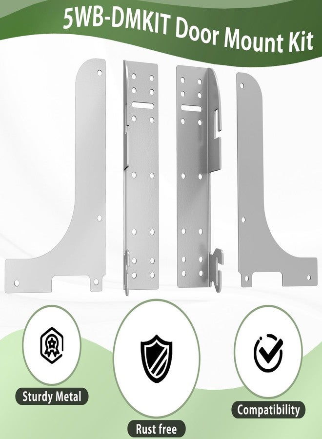 طقم تثبيت باب ForoGore 5WB-DMKIT متوافق مع سلال Rev-A-Shelf من سلسلة 5WB1 و5WB2 و5CW2، طقم تثبيت باب لرفوف RV لتنظيم الخزائن وقواعد المطابخ - Image 3