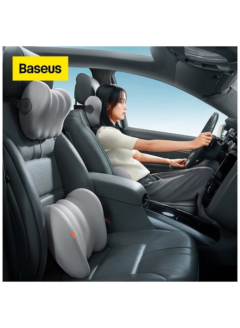 Baseus comfortride car backrest pillow from baseus black - Image 2