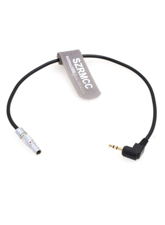 SZRMCC MDR Teradek RT Latitude MDR.M 4 Pin to Lanc 2.5mm Run Stop Cable for Sony FX6 FX9 FS7 FS5 Z CAM URSA Mini Pro Camera - Image 1