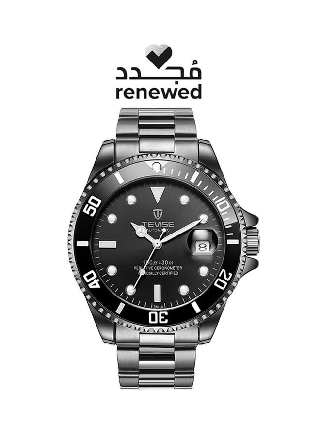 NIBEMINENT Men's Renewed - Luminous Alloy Mechanical Watch ZS531807 - Image 1