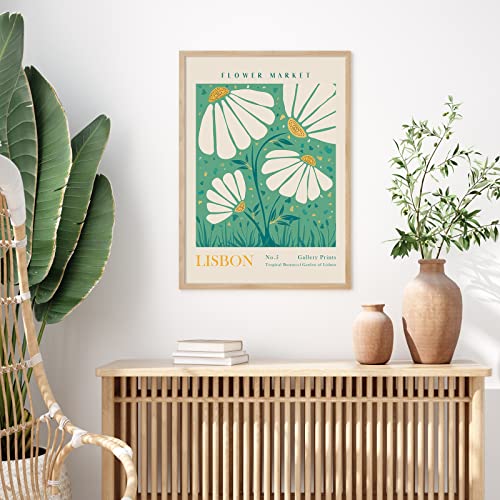 AnyDesign 9Pcs Flower Market Wall Art Prints Matisse Art Poster Unframed Floral Drawing Posters Colorful Decor for Gallery Room Aesthetic Living Room Bathroom Decor, 8x10inch - Image 4