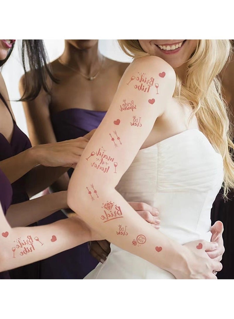 Luxury Bachelorette Party Set - 25 pieces, including veil, badge, headband, stickers, sashes, decorations, perfect for the bride-to-be - Ideal for girls' night out party supplies - Image 3